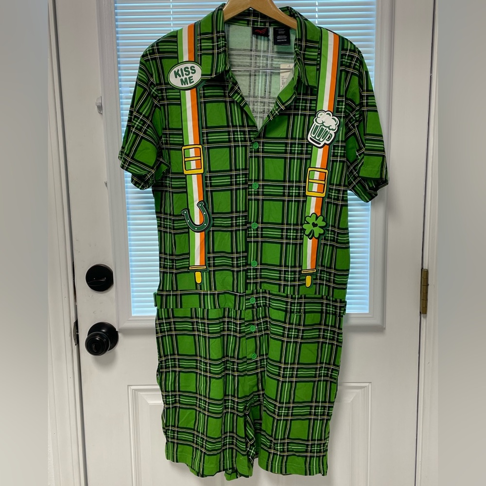 Men’s Irish Onesie for St. Patrick’s Day